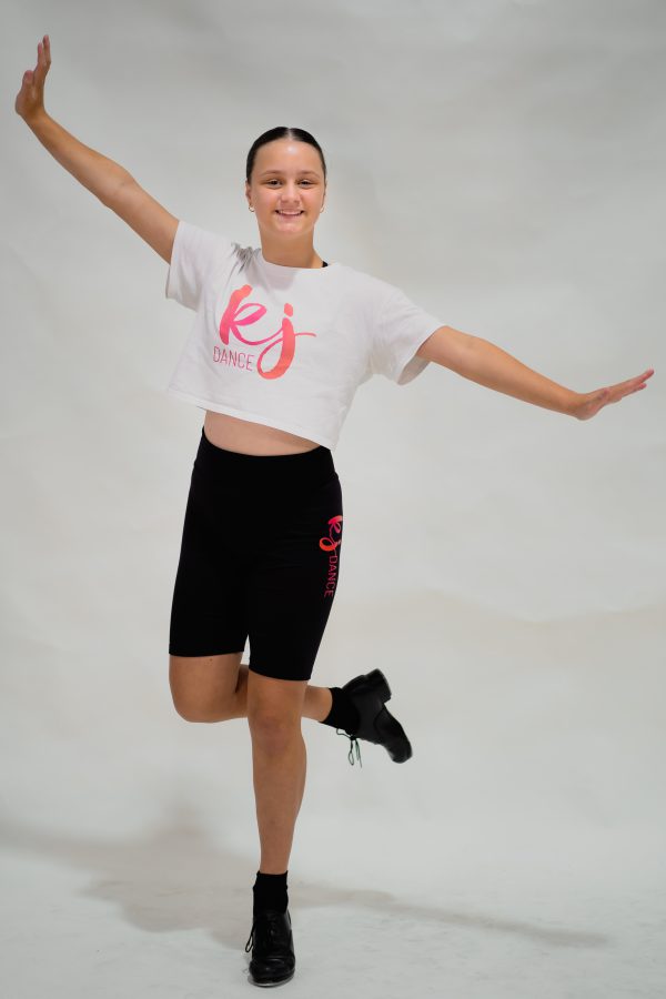 KJ Dance Cropped Tee